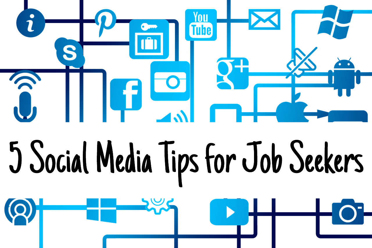 5 social media tips for job seekers questions